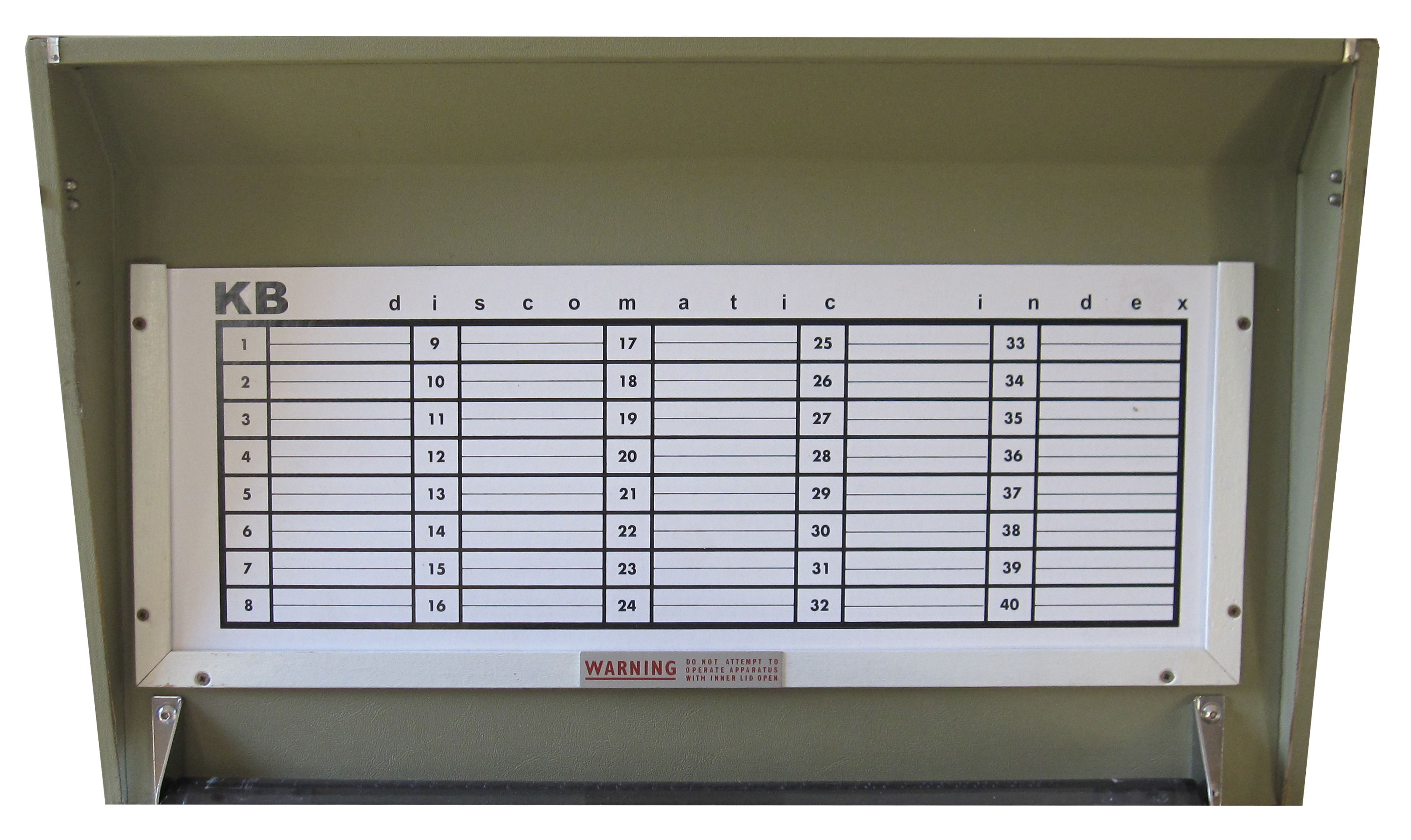 KB Discomatic title card